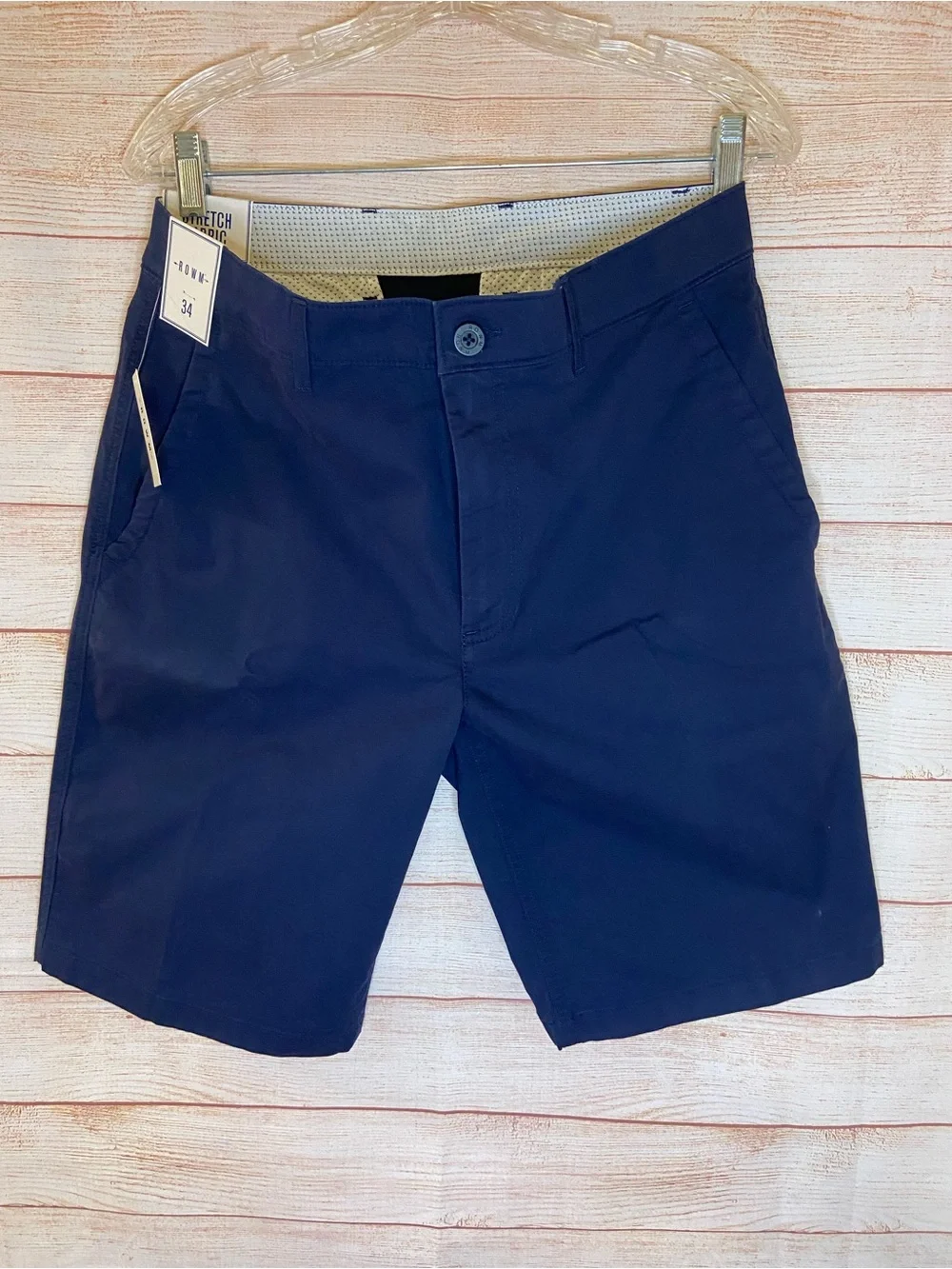 ROWN Stretch Fabric Shorts Size 24 NEW